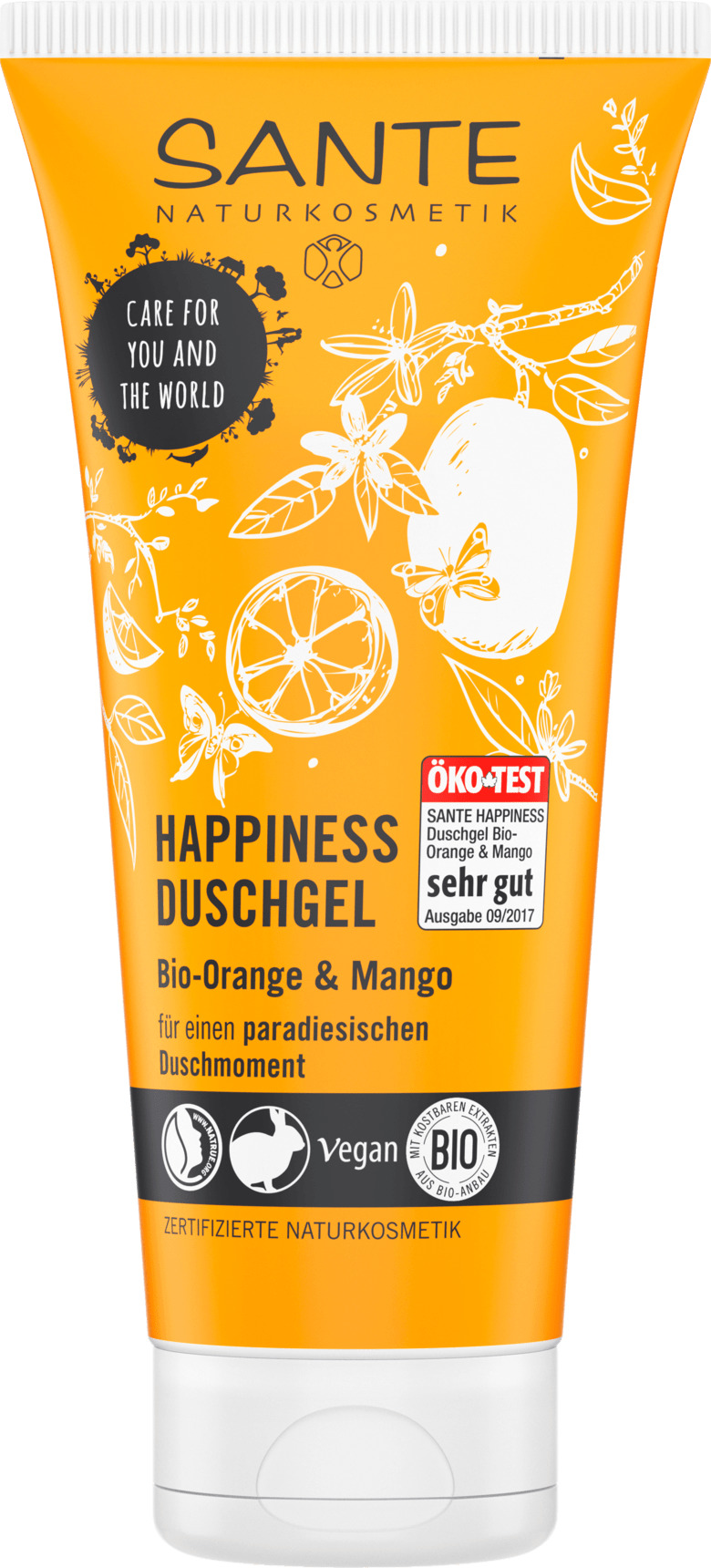 Køb Sante Bodyshampoo Happiness Orange & Mango billigt her! ✓